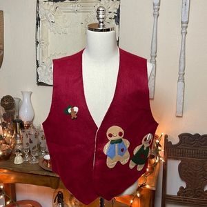 Christmas Vest Amazing Handcrafted Reversible